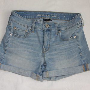 American Eagle Ne(x)t Level Stretch Denim Shorts